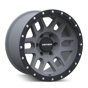 Mayhem – DELTA – Gunmetal – 17″x9″ 0mm – All weather Wheels – 8304-7985MGT